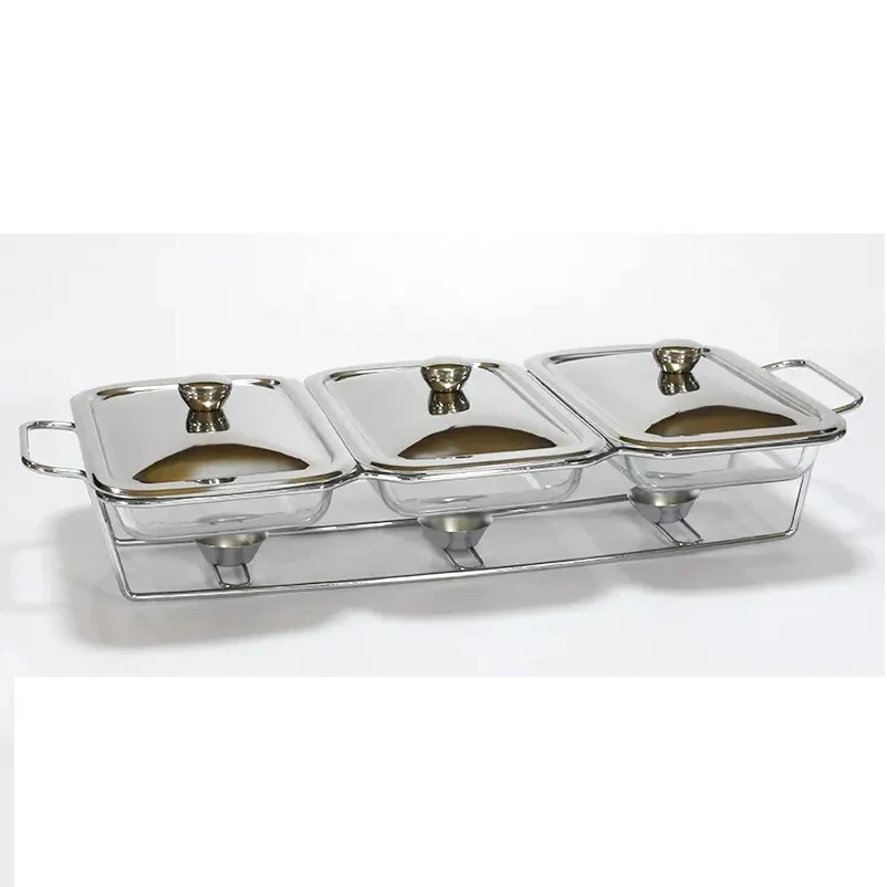 Food Warmer - 3 Division Silver