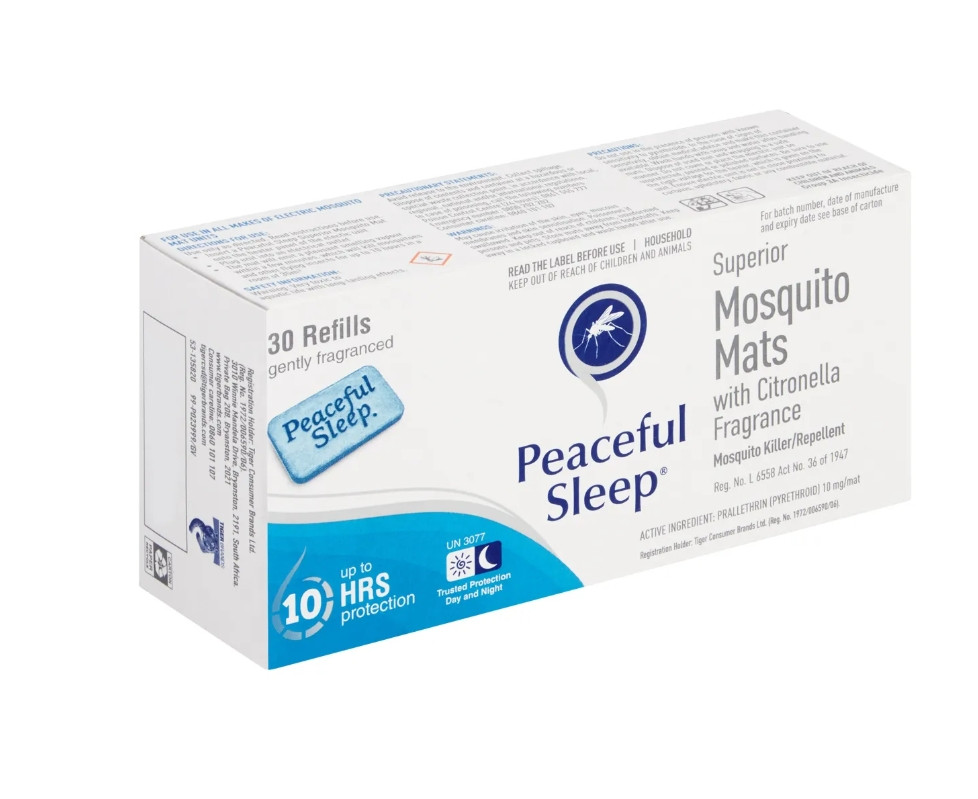 Peaceful Sleep Mosquito Mats 48g