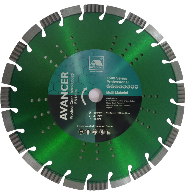 MAC AFRIC 400mm Cure Concrete Diamond Blade
