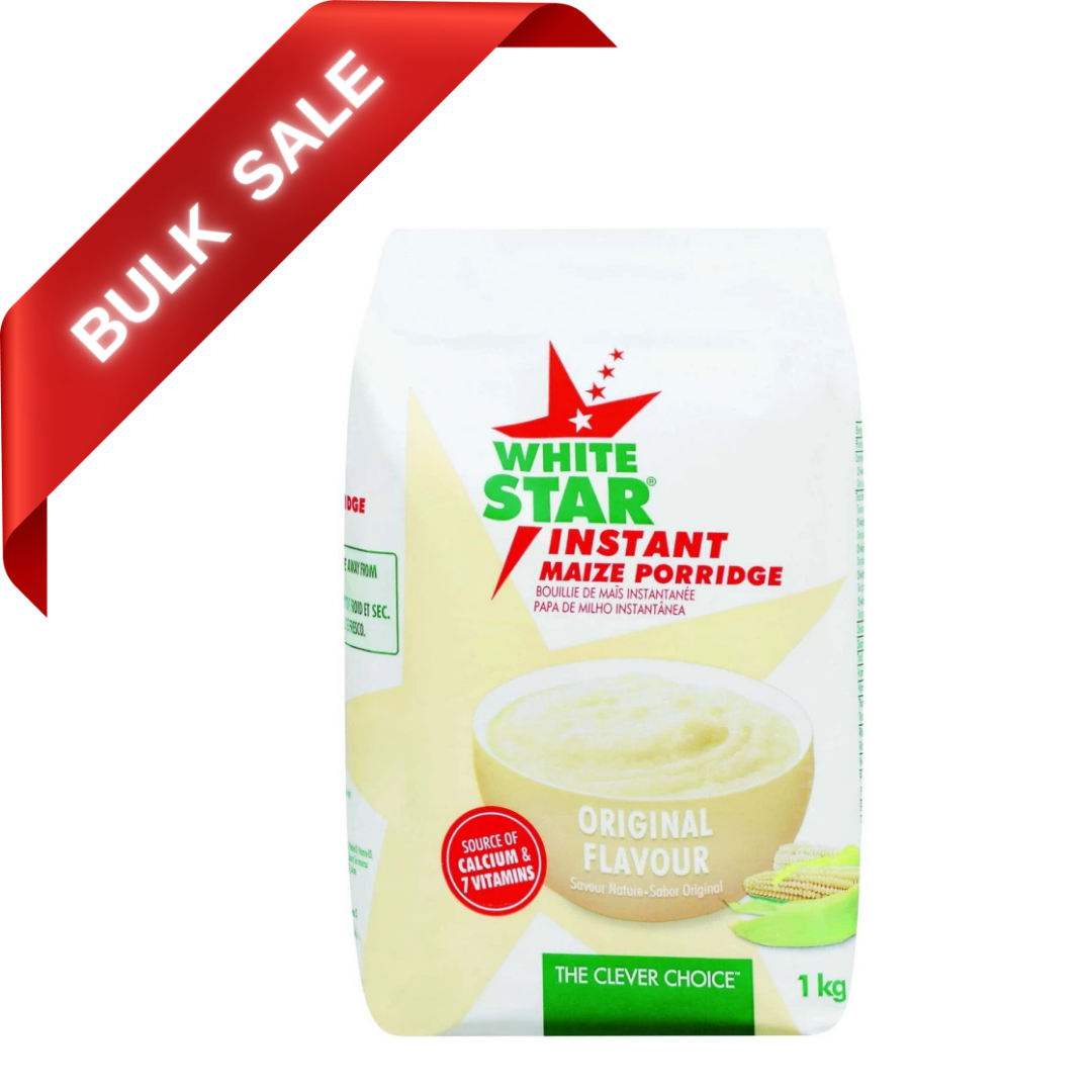 White Star Instant Maize Original Flavour Box  (1 kg)