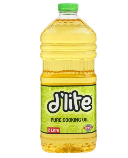 D'lite Pure Soyabean Oil Plastic Bottle  (2 L)