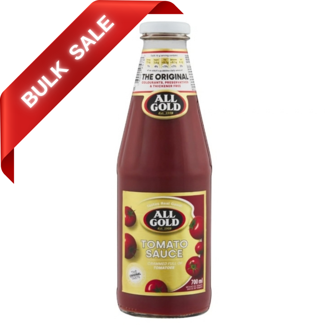ALL GOLD Tomato Sauce 700ml, Natural, Thick & Creamy