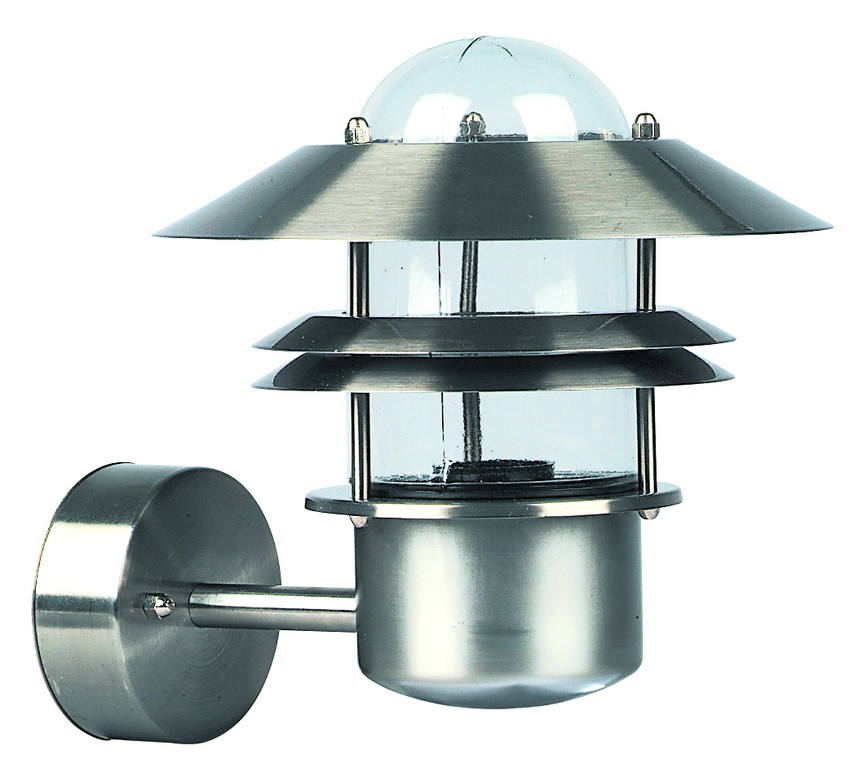 STANLESS STEEL E27. 60W/ESL LIGHT FITTING