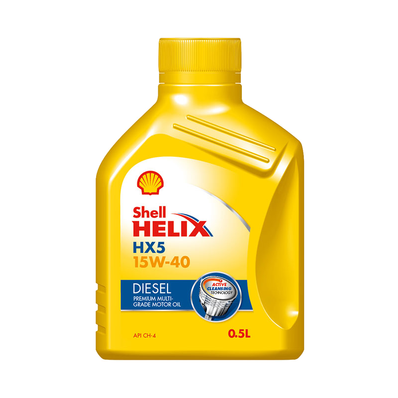 500ML SHELL HELIX ENGINE OIL HX5 DIESEL 15W40