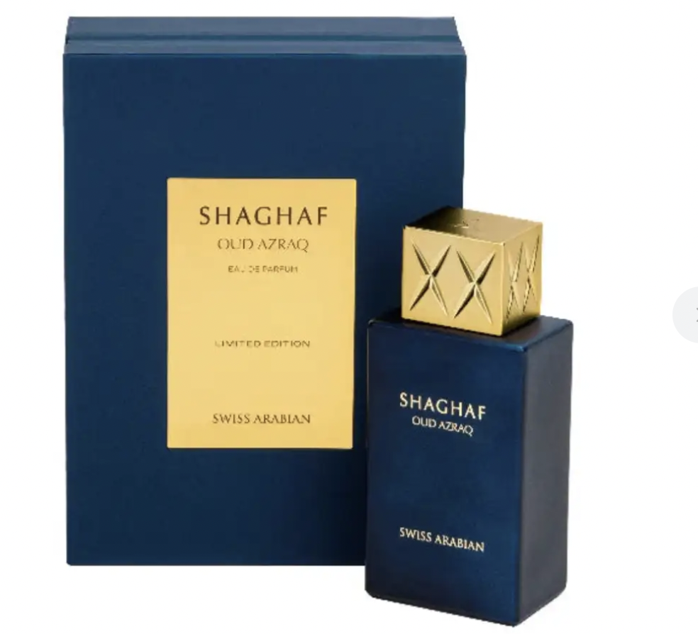 Swiss Arabian Shaghaf Oud Azraq Limited Edition 75ml Eau De Parfum