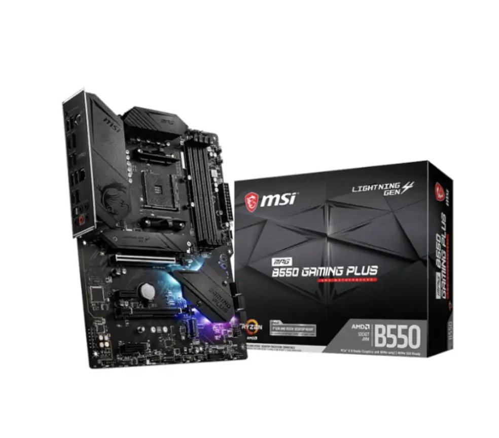 MSI B550 GAMING PLUS AMD AM4 ATX Gaming Motherboard