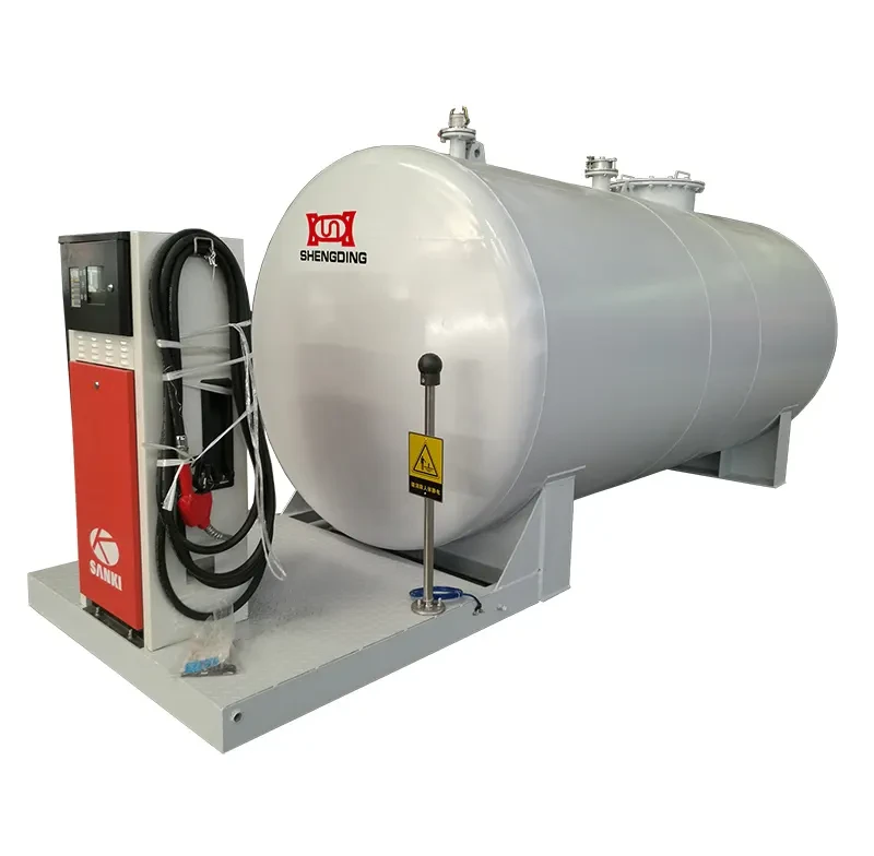 Diesel Fuel Tank Refueling Tank with Pump and Dispenser