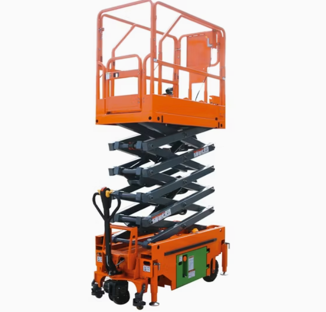 Vertical Mast Scissors Electric Aerial Work Platform Lift