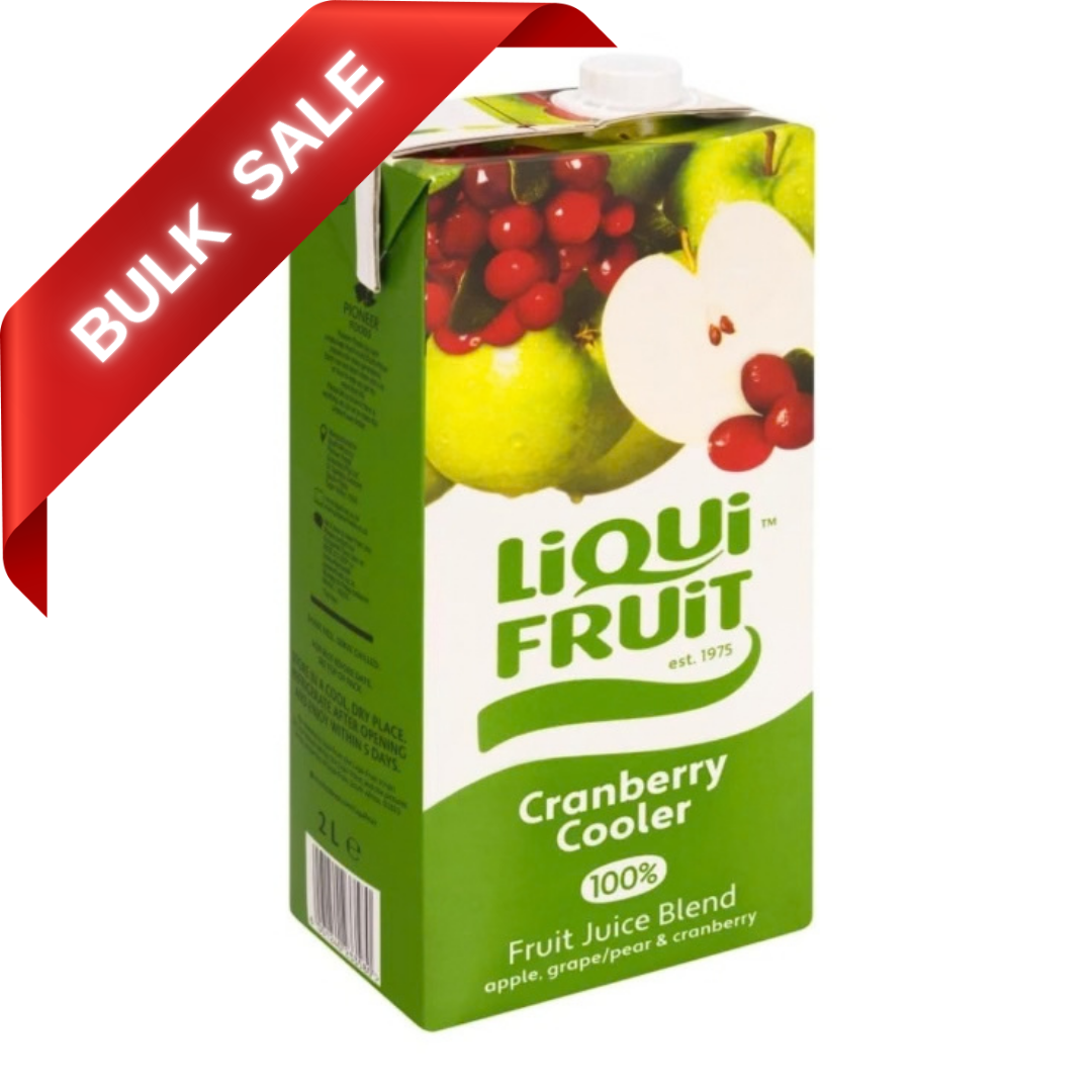 Liqui Fruit Cranberry Cooler Juice 2 Liter Fruit Juice