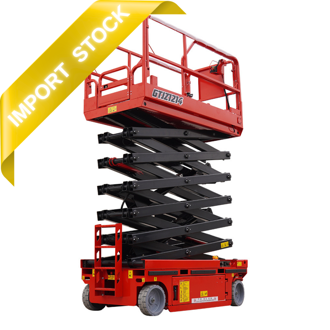6m 8m 10m 12m Scissor Lift Portable Scissor Lift Elevator Movable Hydraulic Aerial Lifting Platform