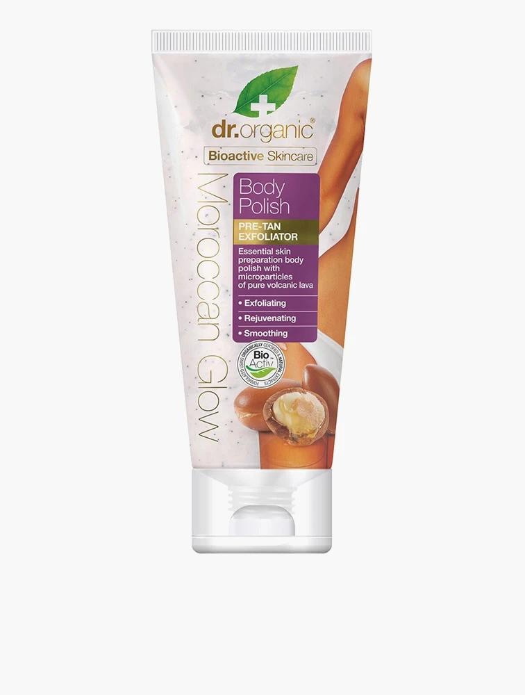 Dr Organic Moroccan Glow Tan Exfoliator 200ML