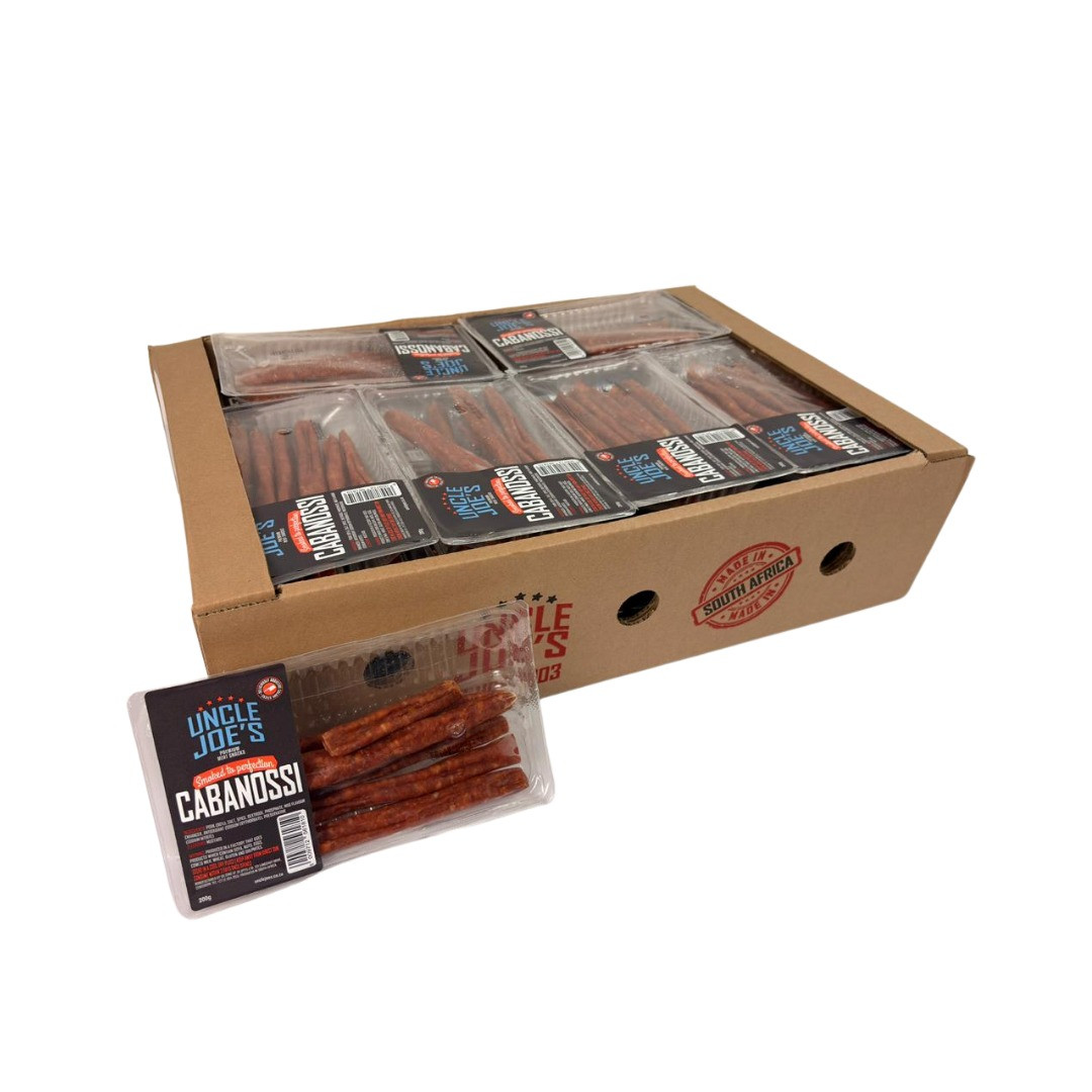 UNCLE JOE’S CABANOSSI 200G x 30