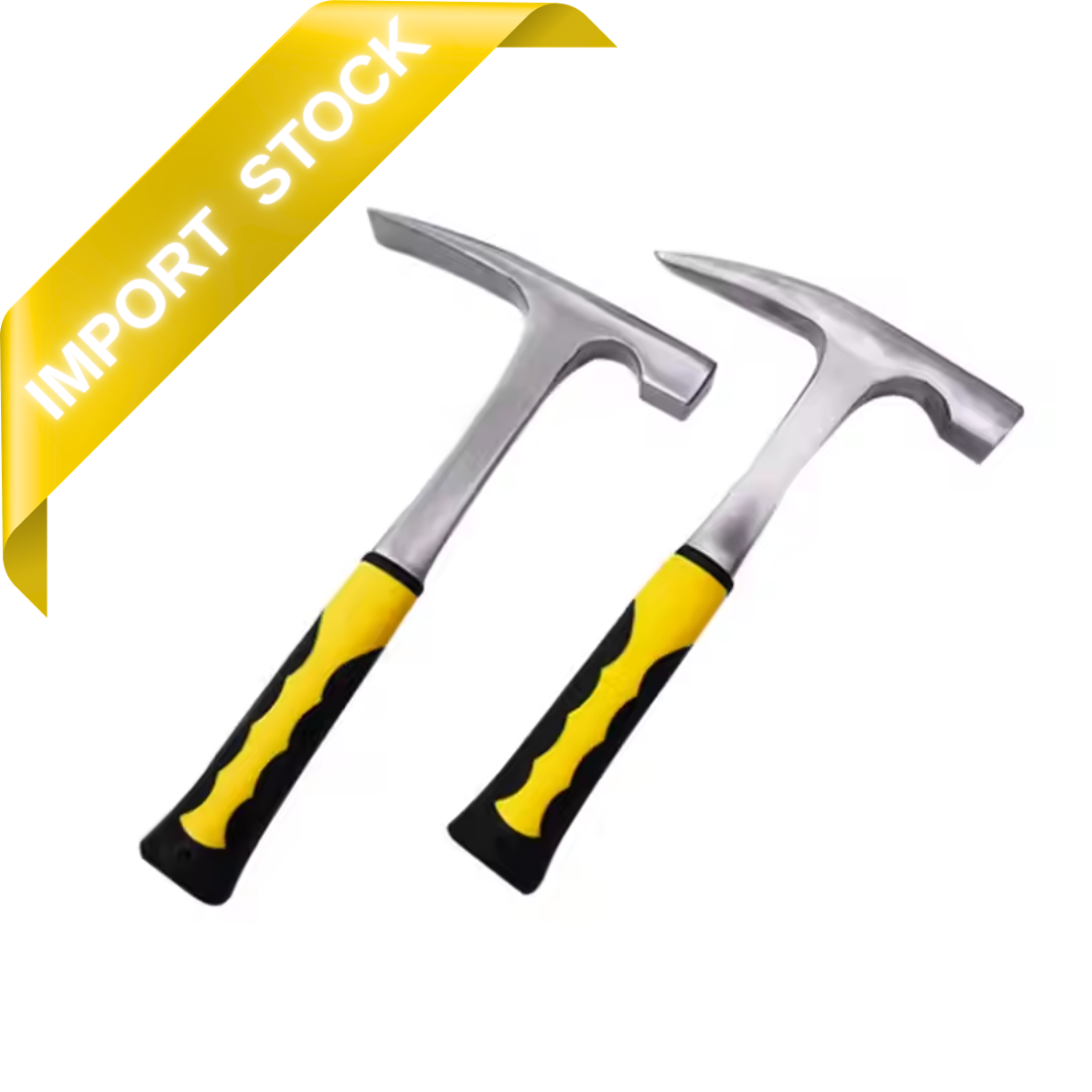 Custom OEM Multifunctional Steel Geological Hammer for Exploration Masonry Mining-Pointed & Flat HeadMaterial