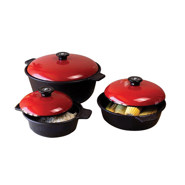 CHEF SUPREME CASSEROLE POTS VALUE PACK