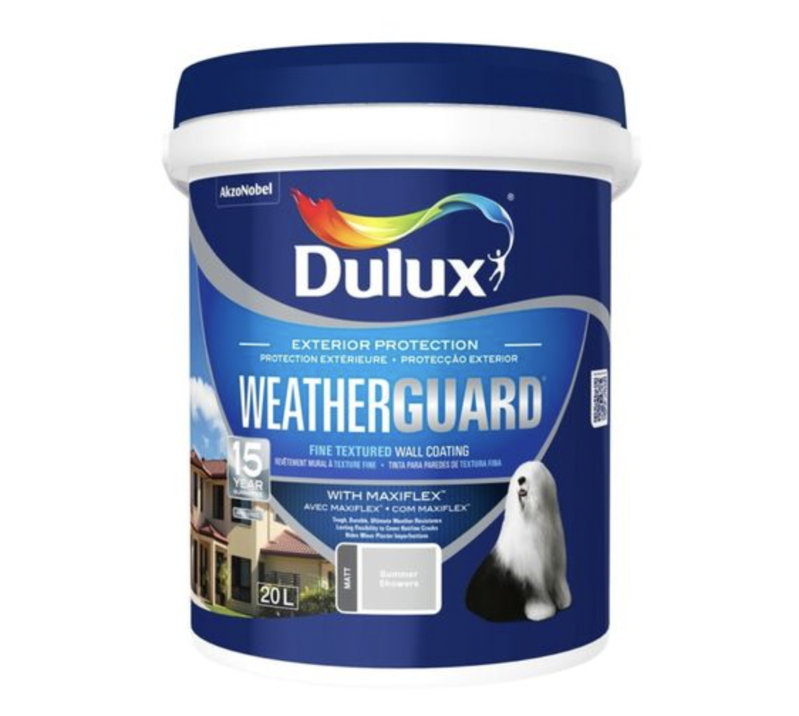 Dulux Weatherguard Fine Textured - Summer Showers (20L)
