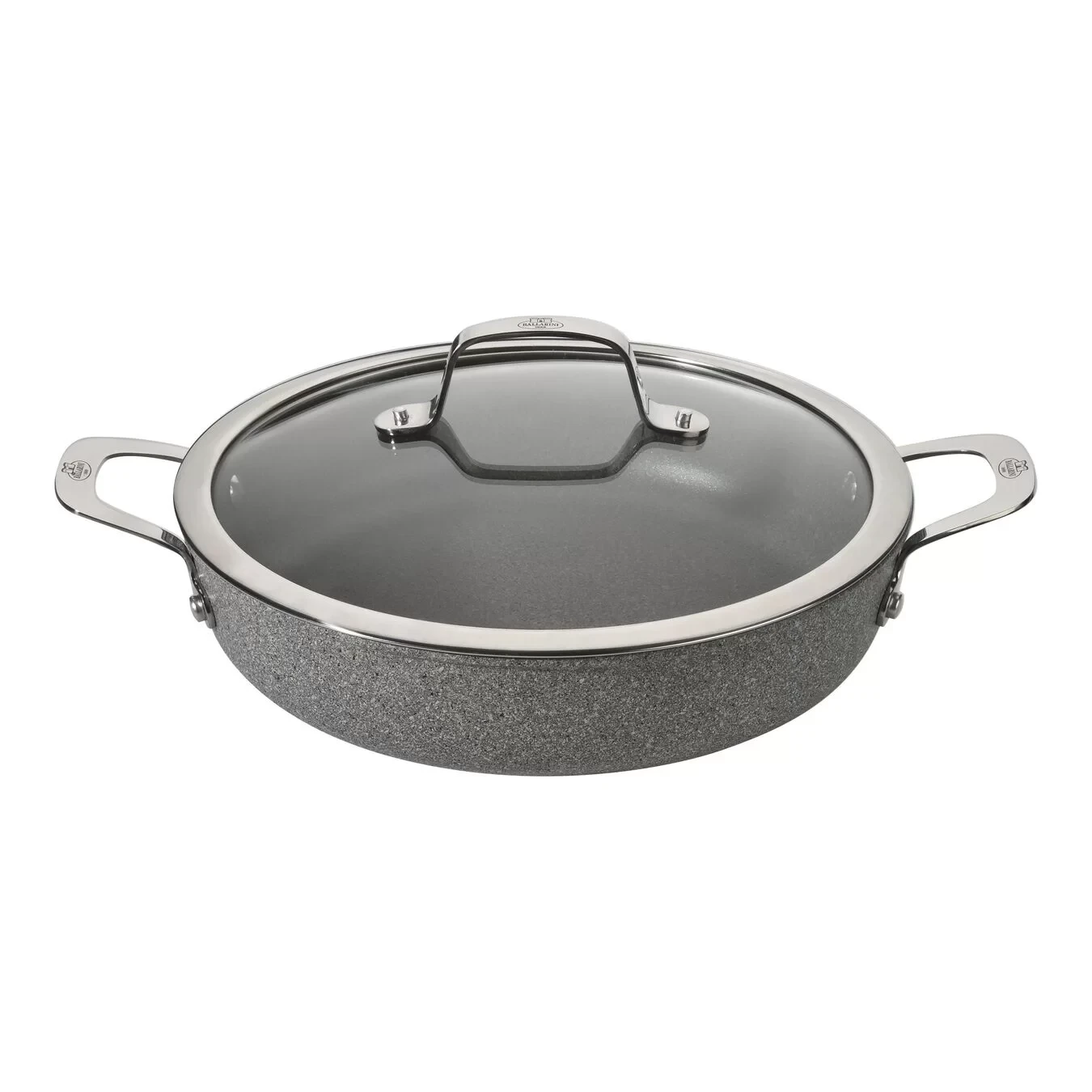 BALLARINI SALINA PAN WITH GLASS LID – 28CM