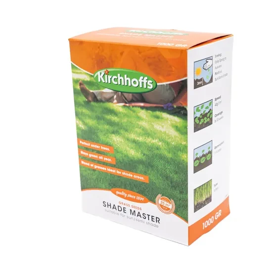 Kirchhoffs lawn seed shade master 1kg
