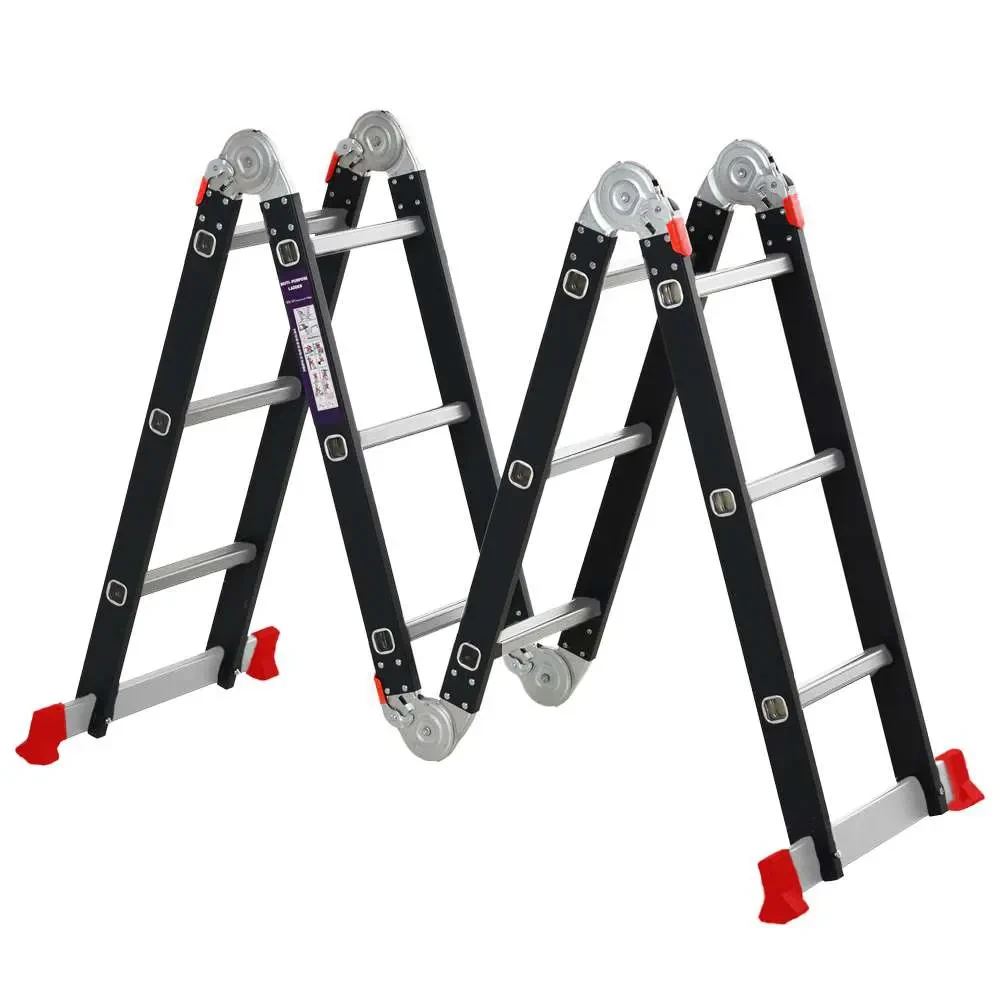 Black ProLadder Multi-Purpose Folding Ladder