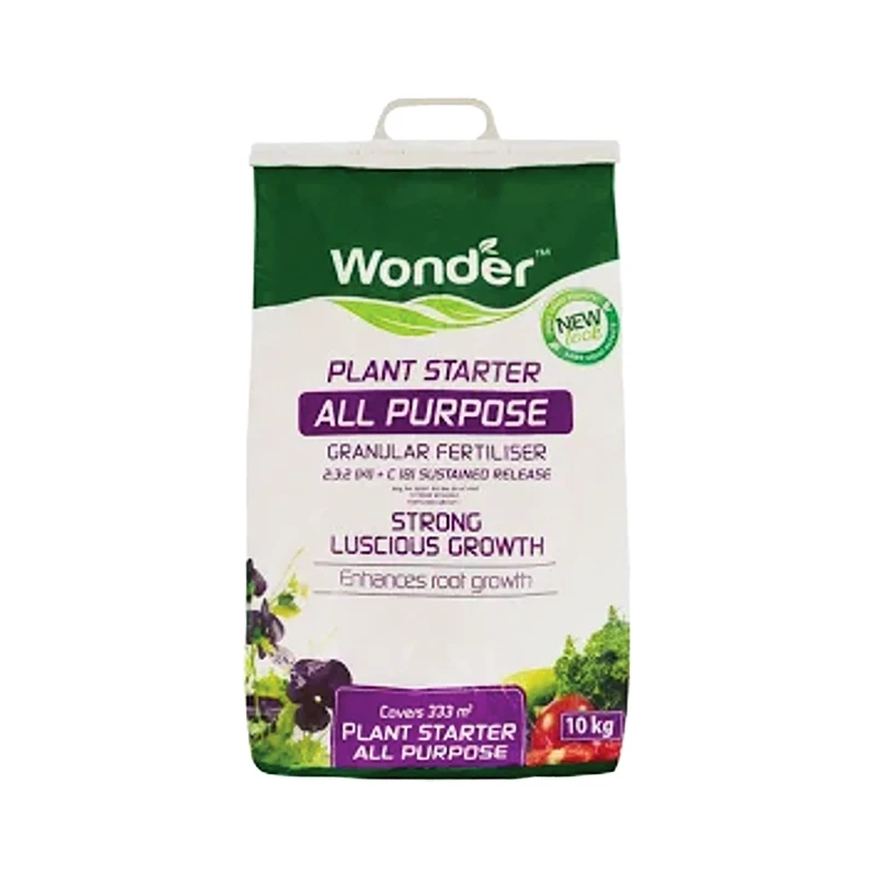 Wonder 2-3-2(14)+C(8) SR 10KG is a high-quality, slow-release granular fertilizer