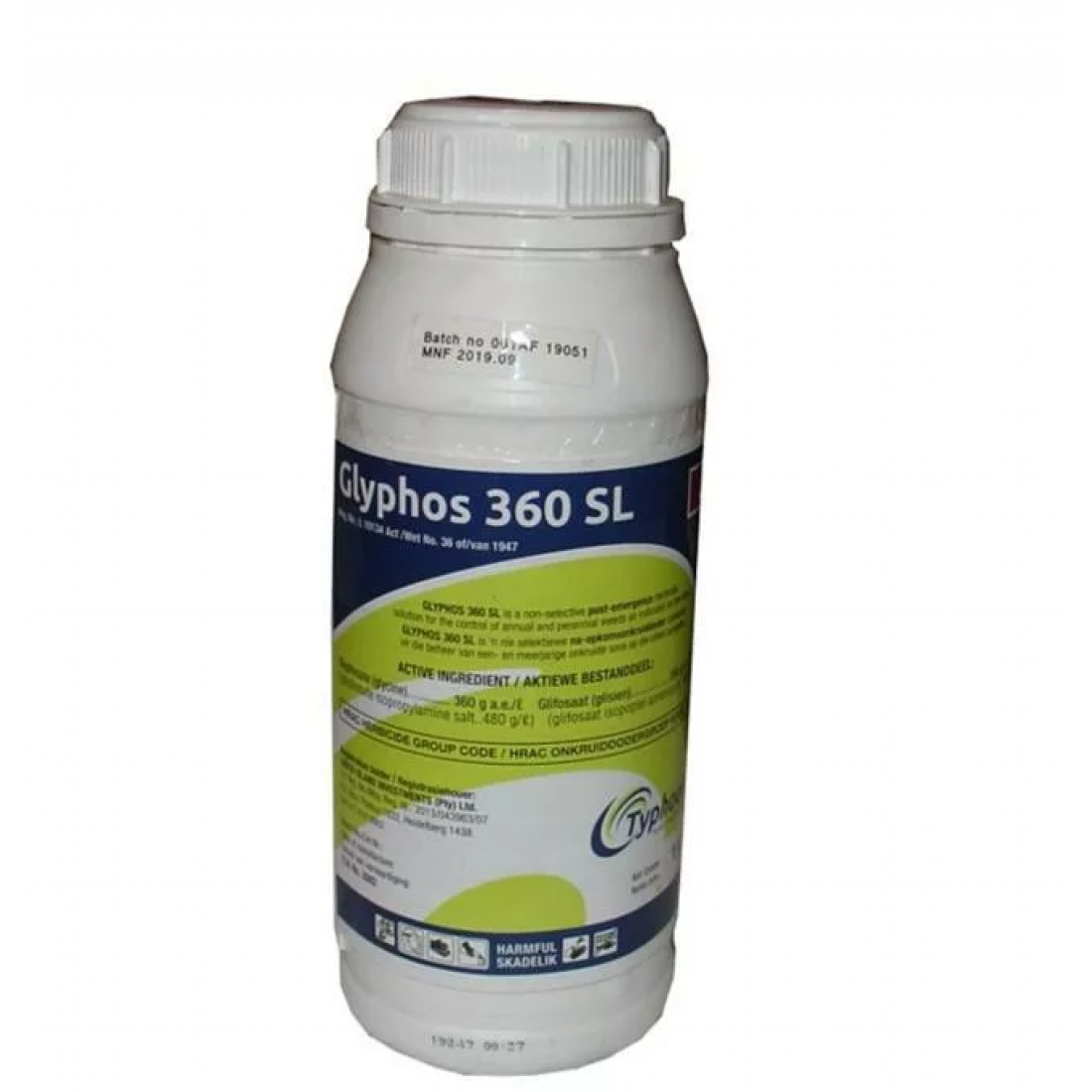 Glyphos 360 Herbicide Weed Killer 1L Gluphosate