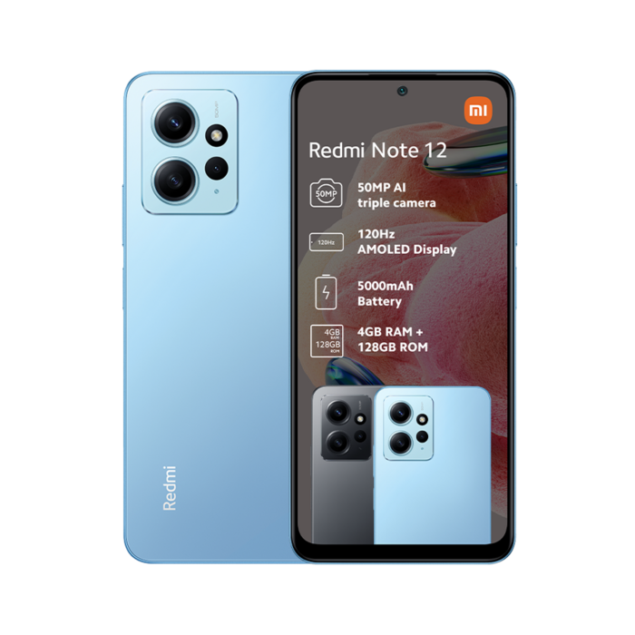 Xiaomi Redmi Note 12 128GB Ice Blue