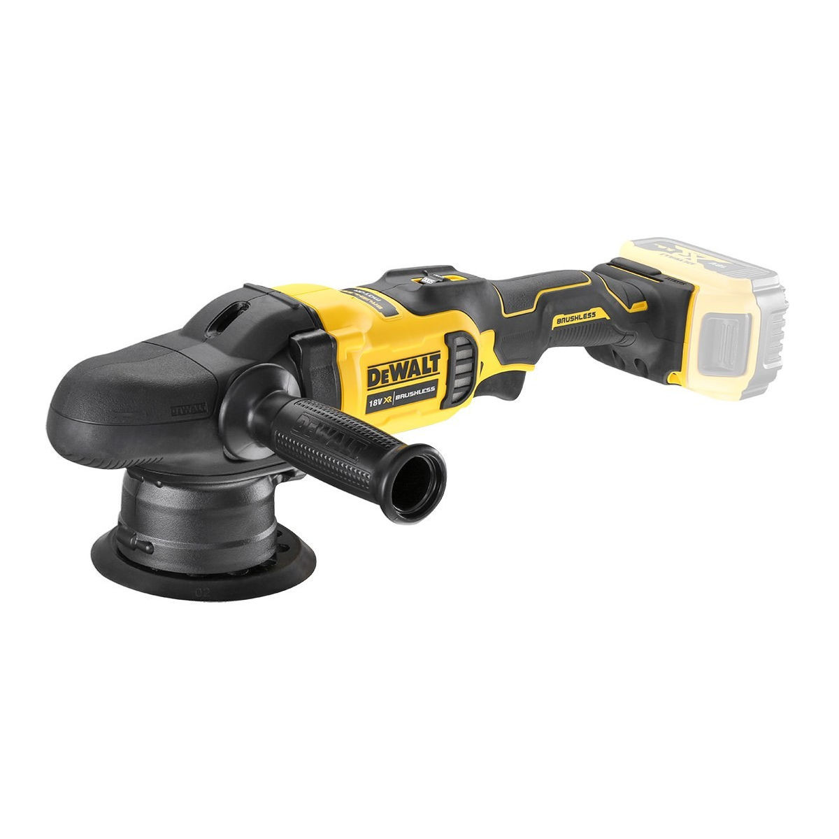 DEWALT | 18V BRUSHLESS 125MM POLISHER (BARE) | DCM848N