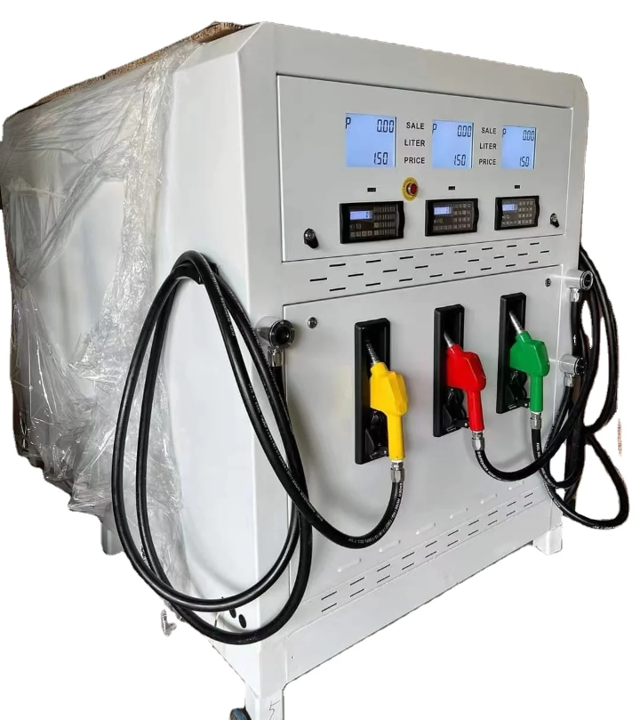 1000L 2  Hoses Mini Mobile Fuel Portable Station Dispenser for Diesel and Petrol Micro Gas Station