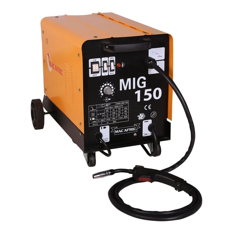 MAC AFRIC MIG 150 Compact MIG Welder (Gas/No Gas)