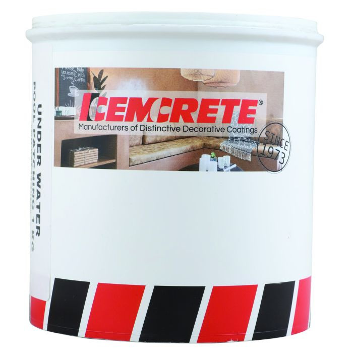 Cemcrete White Underwater Pool Patching 1kg