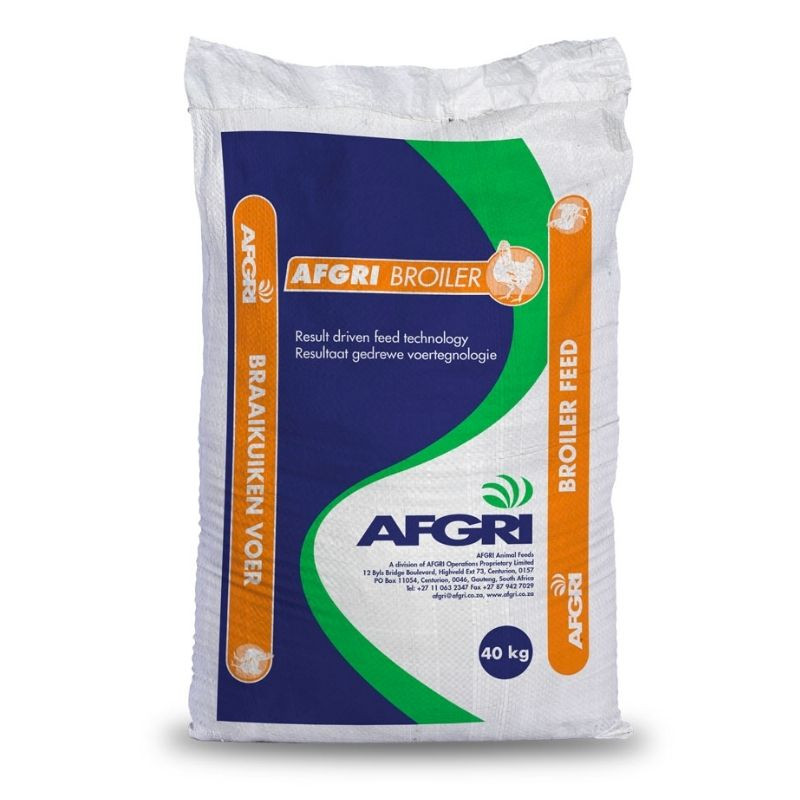 AFGRI BROILER GROWER TOPGRO PELLETS 40KG