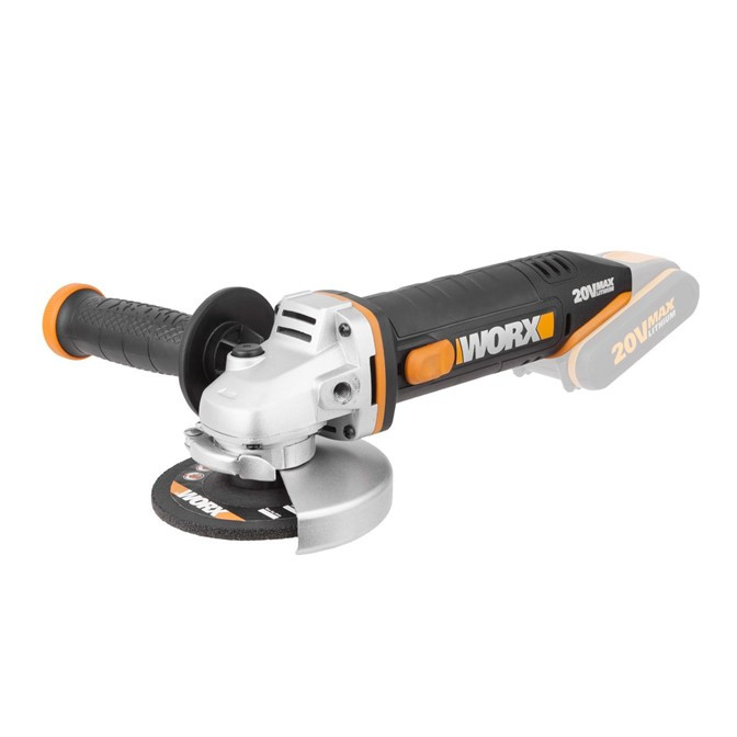 WORX 20V CORDLESS ANGLE GRINDER 115MM | TOOL ONLY