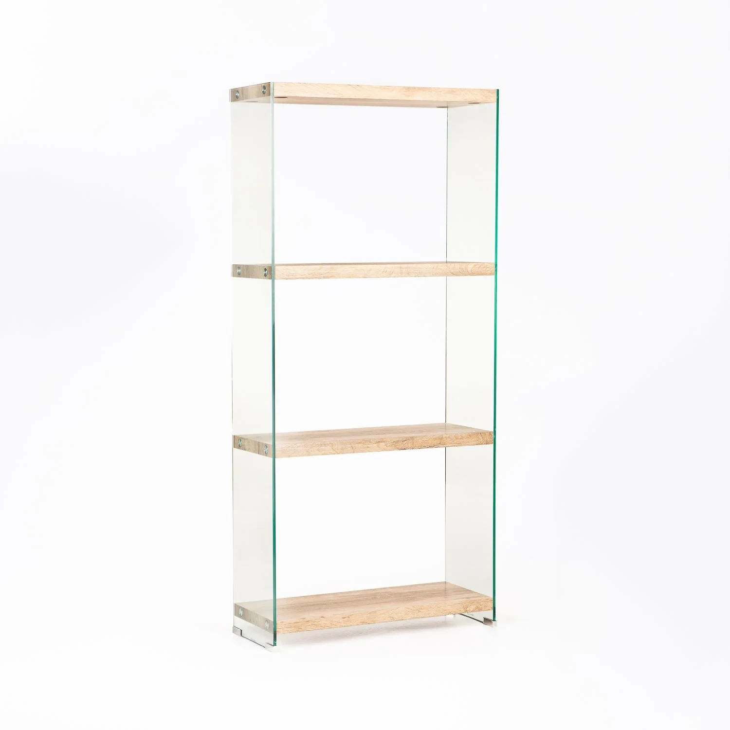 PORT 10MM TEMPERED GLASS BOOKCASE