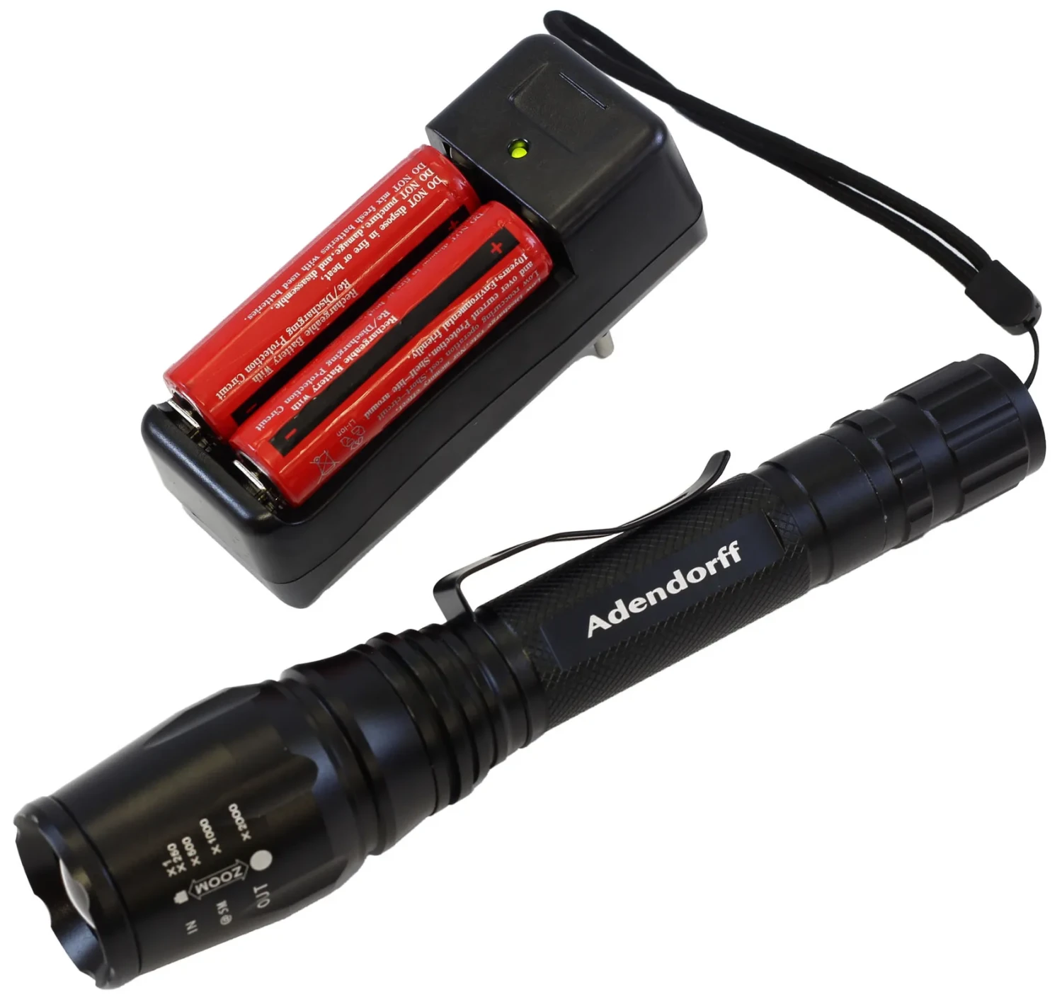 MAC AFRIC Search Glare Rechargeable Flashlight