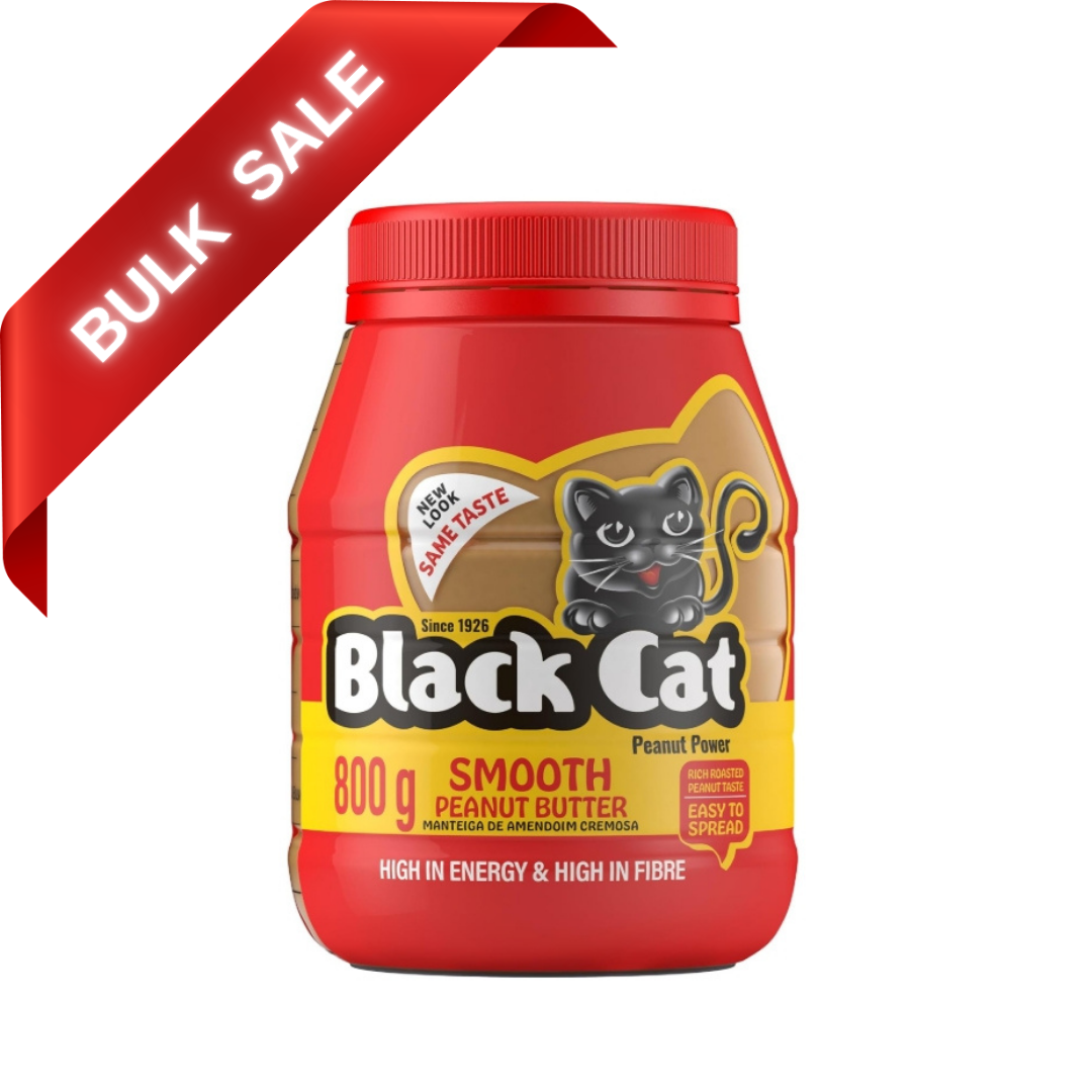 Black Cat 800g Smooth Peanut Butter