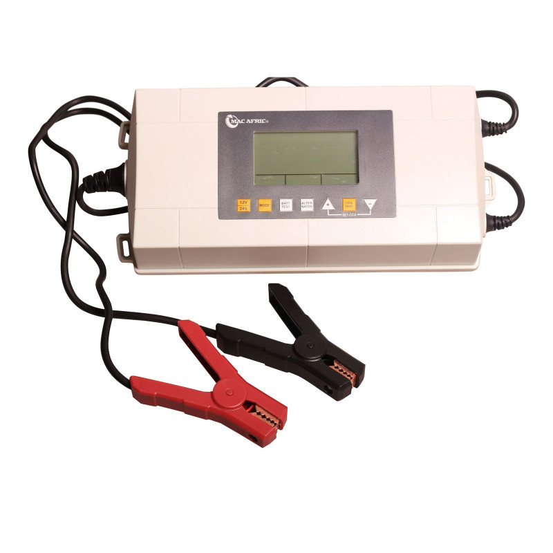 MAC AFRIC DC 12V 25A / 24V 12.5A Intelligent Battery Charger & Analyzer