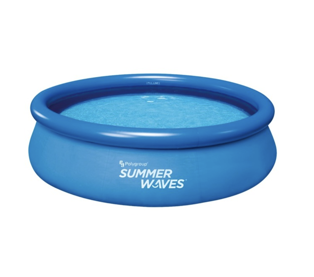Polygroup Summer Waves Quick Set Ring Pool - Blue (3050 x 3050 x 760mm)