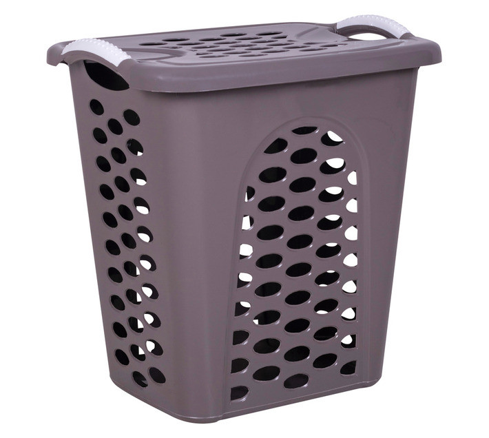 Rand Plastic Mega Linen Bin - Taupe