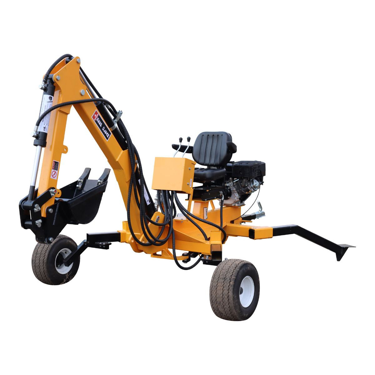 MAC AFRIC 15 HP Towable Backhoe Digger with 250mm Bucket