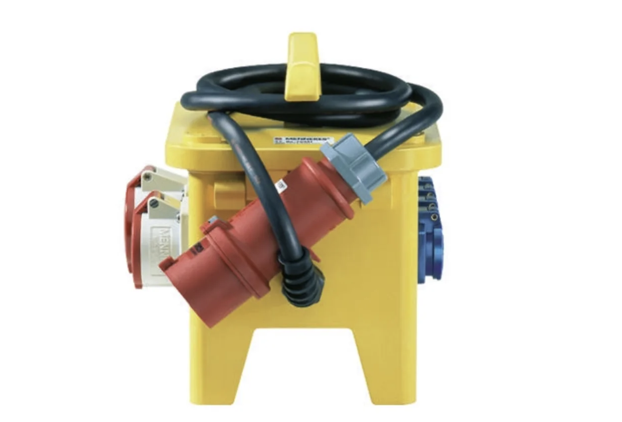 MENNEKES Free Standing Industrial Power, Rated At 32A