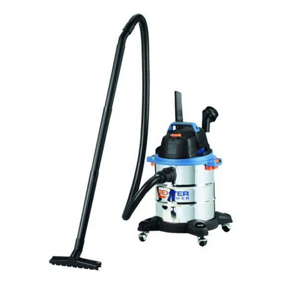 DEXTER Power 20l Stainless Steel Wet & Dry Vacuum 1400w