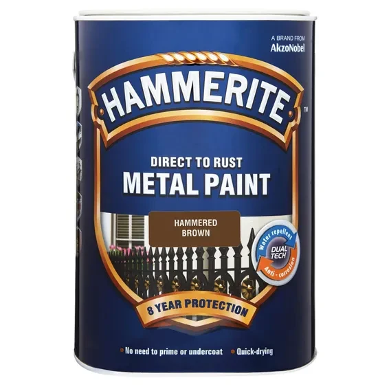 Direct to rust metal paint HAMMERITE hammered