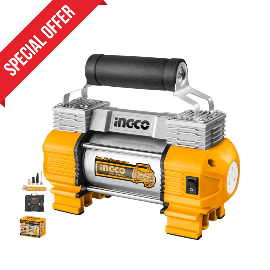 Ingco AUTO AIR COMP. 12V 120PSI
