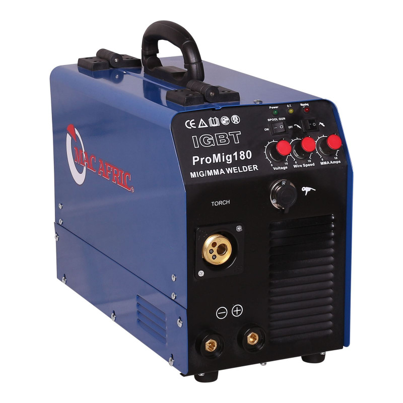 MAC AFRIC 180 A IGBT (MIG & MMA) Welding Machine
