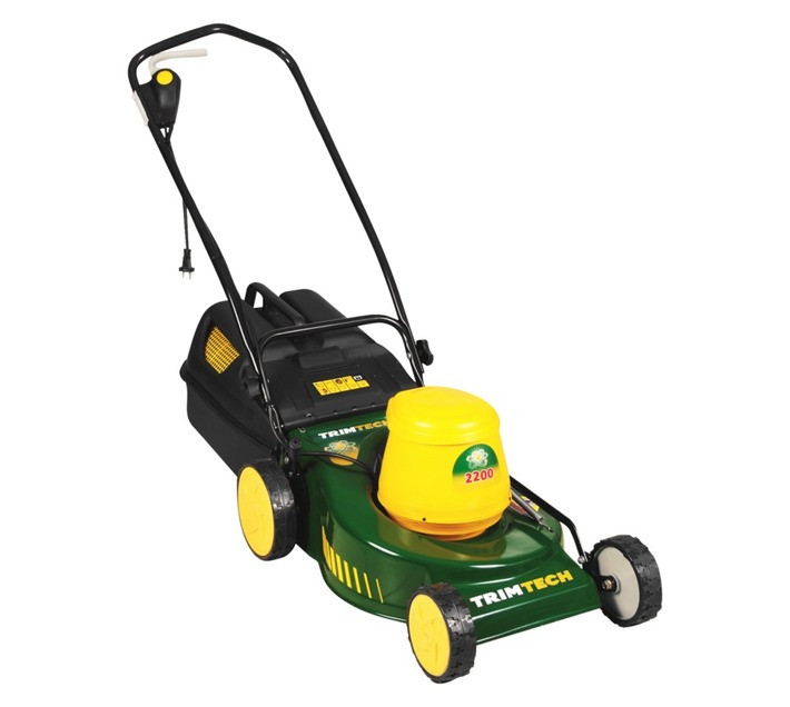 Trimtech 2200W Electric Lawn Mower  (Green, Yellow Electric)
