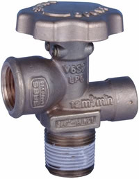 TOTAI TSP 9KG CYLINDER VALVE