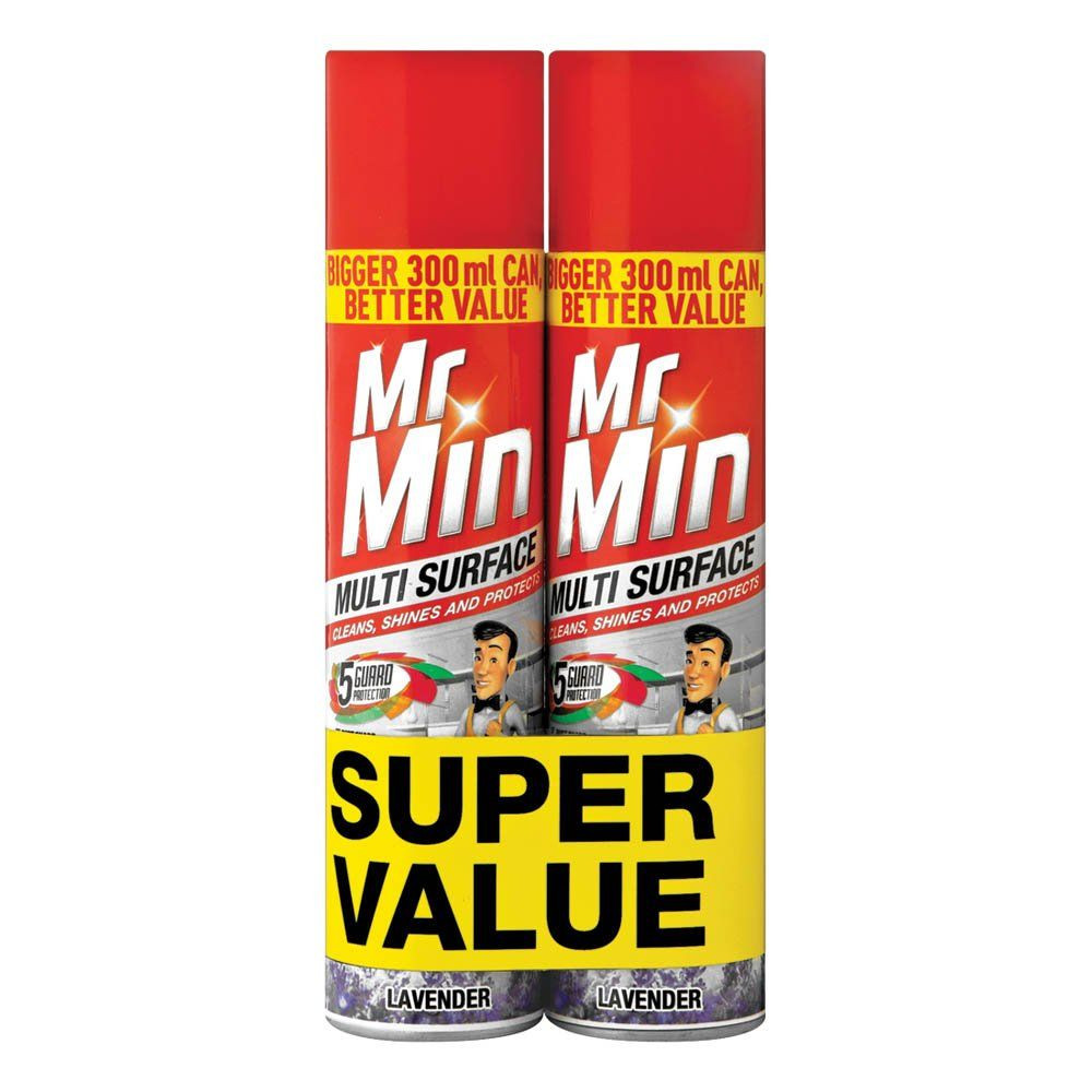 Mr Min Multi Surface 2x300ml