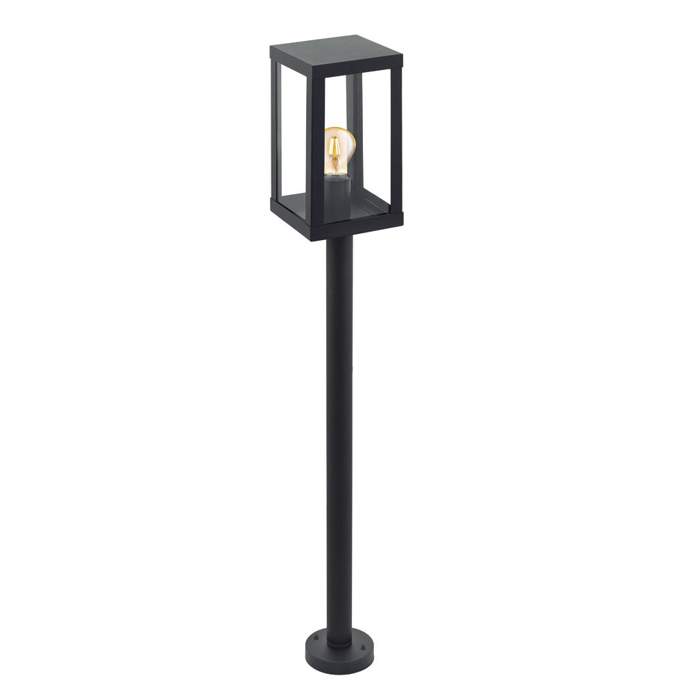 Eurolux Alamonte1 1 Light Bollard Black