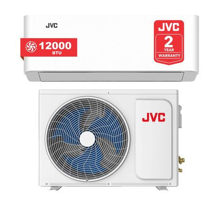 JVC White Split-System Air Conditioner 12000 BTU Model Number WG-NACF12W5S