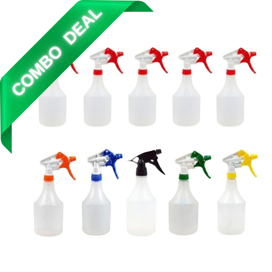 Spray Bottle Business Pack - Bottles & Packaging Value Pack(10)