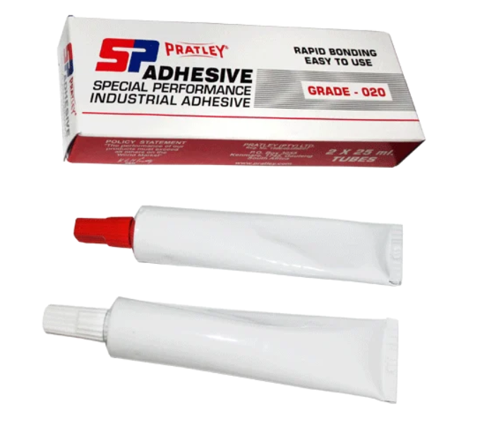 PRATLEY SP020 2-PART ADHESIVE 50ML - BONDS ALUMINIUM & METAL SHEETS
